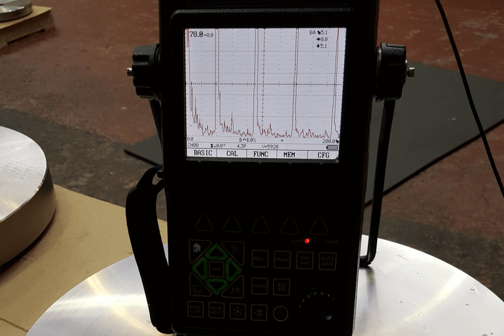 Ultrasonic testing